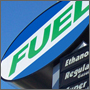 photo of a fueling station sign