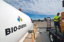 photo of a biodiesel fuel tank